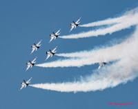 USAF Thunderbirds at Randolph AFB - 5 April 2024