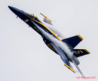 Blue Angels at USNA for 2022 Commissioning Week Performance