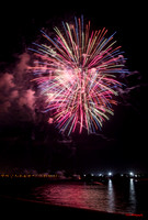 San Diego Waterfront and Fireworks - June 2015