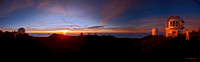 Sunset on top of Mauna Kea, Hawaii