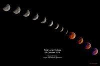 Pre-dawn Full Lunar Eclipse -2014
