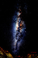 Milky Way seen from the dark skies of the Sacred Valley in Peru - July 2019