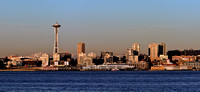 Seattle Space Needle Seen from West Seattle